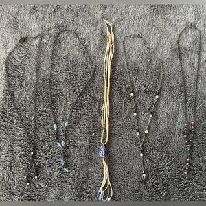 2/$20 Set of 5 90s necklaces